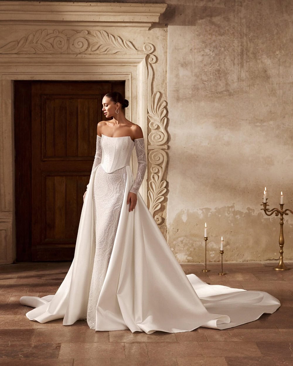 rochie de mireasa 2 in 1 transformabila