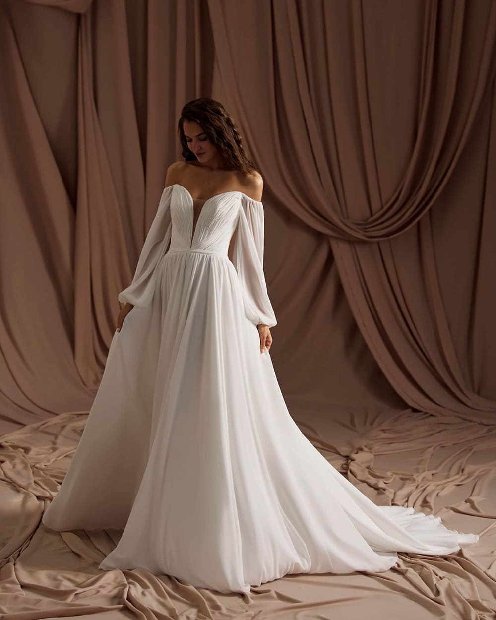 rochie de mireasa boho chic