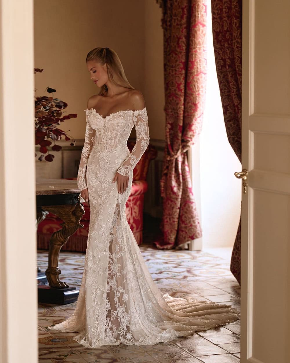 rochie de mireasa sirena mermaid