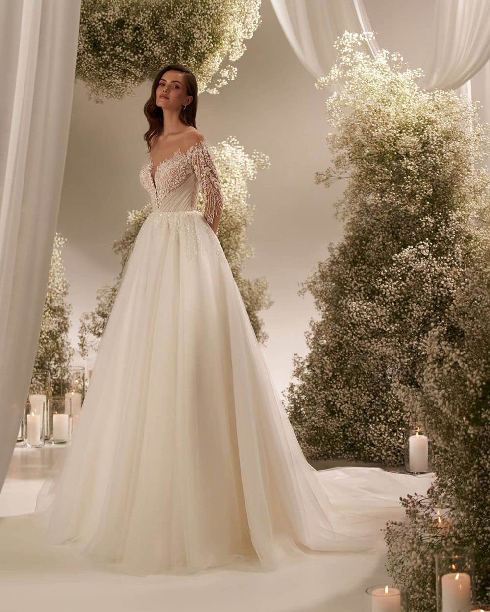 rochie de mireasa roxane la reducere